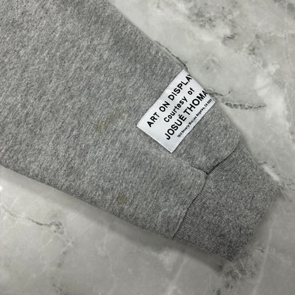 Gallery Dept. Grey French Logo Zip Up Hoodie