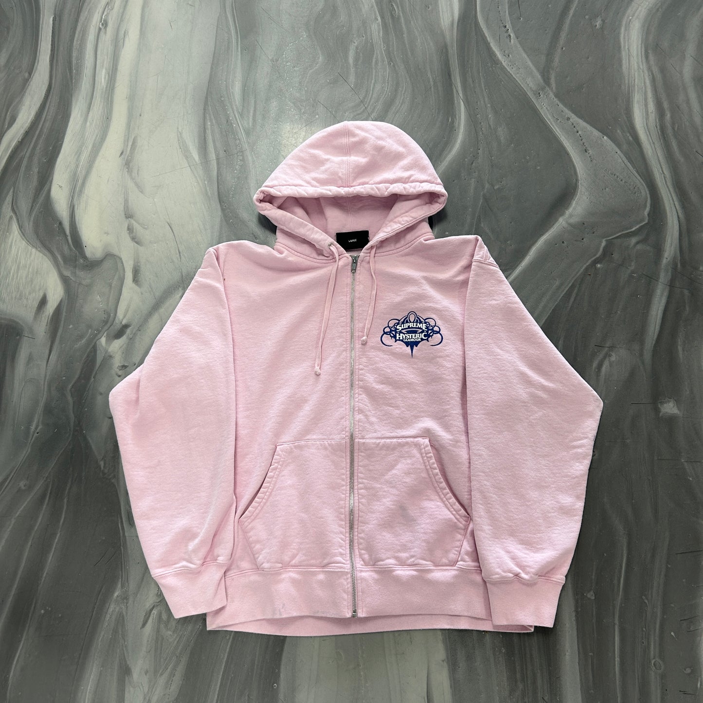 Supreme Hysteric Glamour Zip Up Hoodie Pink (SS21)