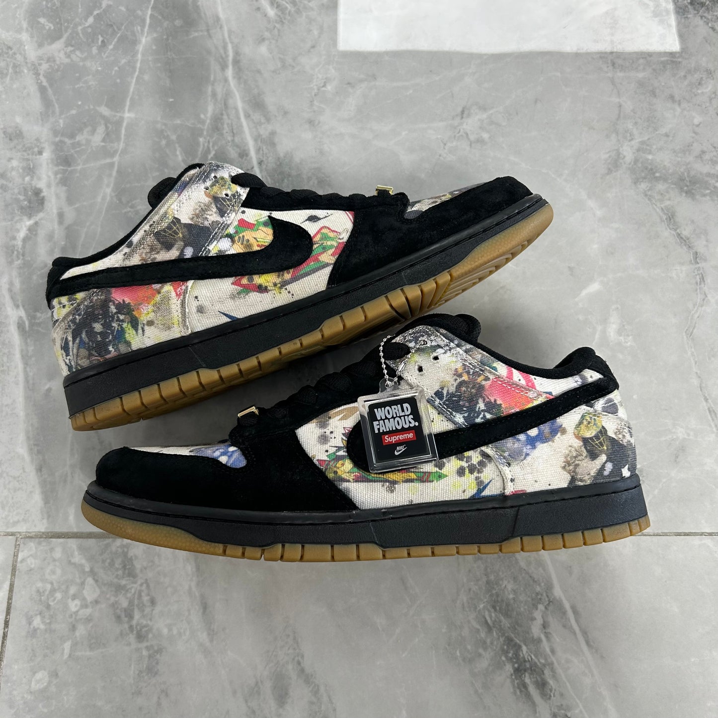 Nike SB Dunk Low Supreme Rammellzee (Used)(No Box)