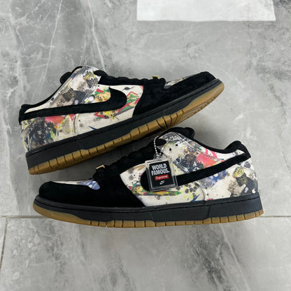 Nike SB Dunk Low Supreme Rammellzee (Used)(No Box)
