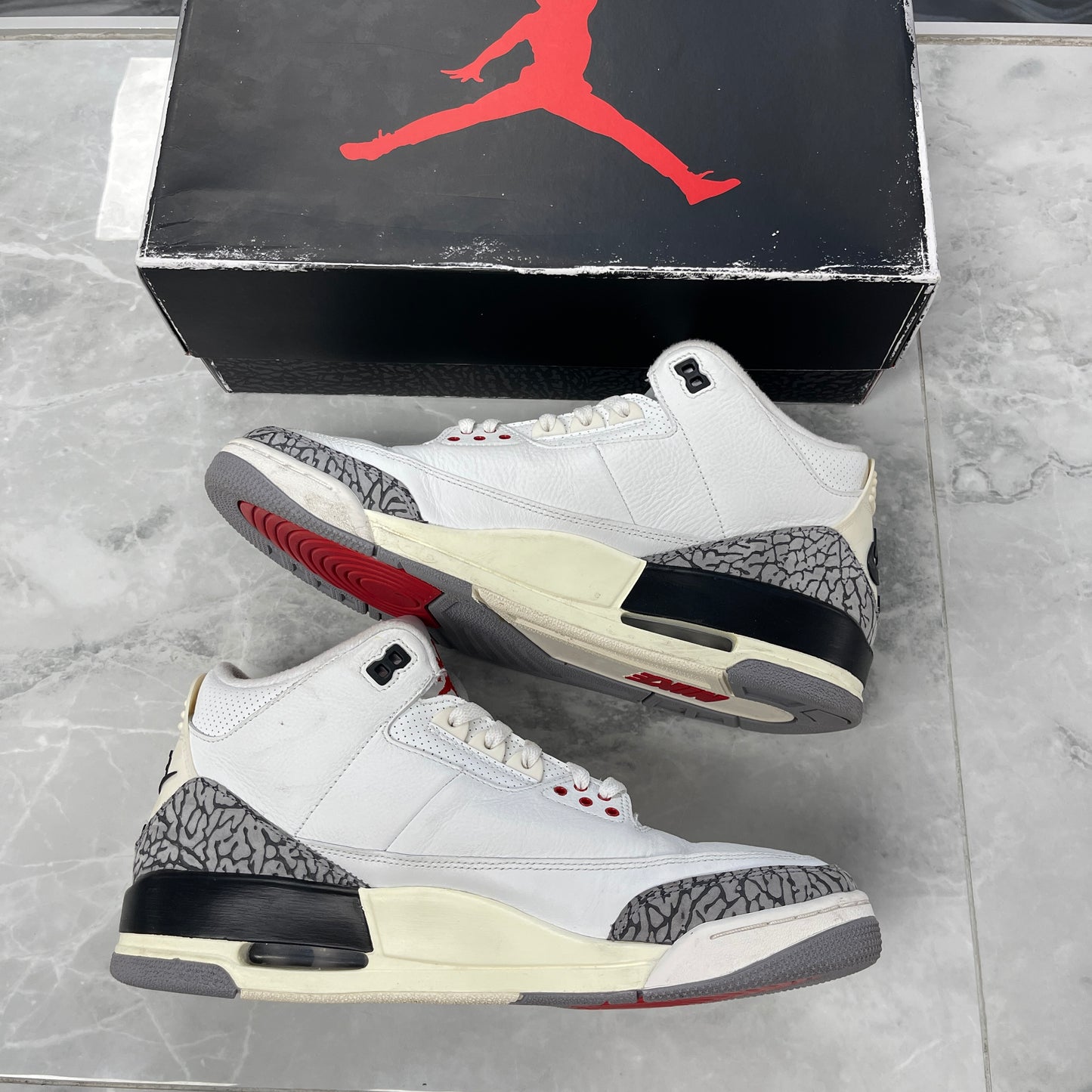 Jordan 3 Retro White Cement Reimagined (USED)