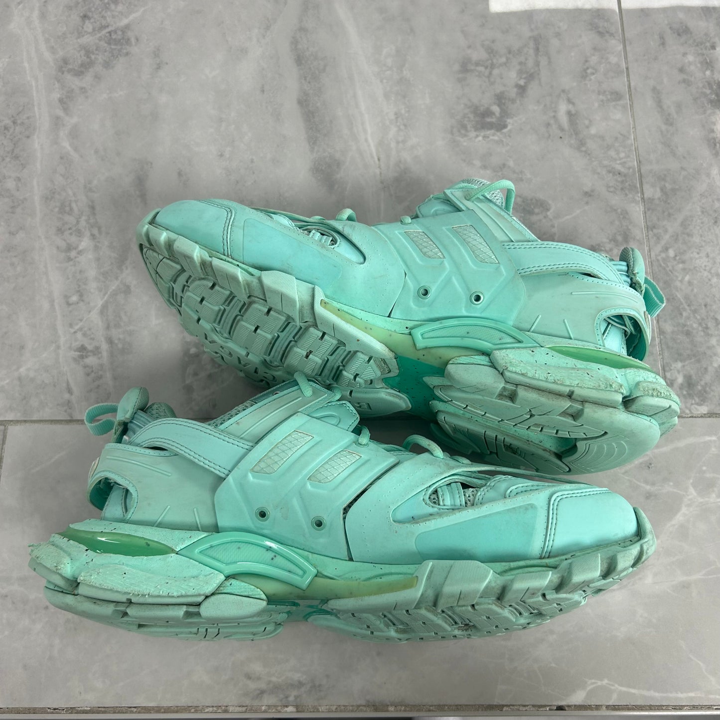 Balenciaga Track Recycled Green (USED NO BOX)