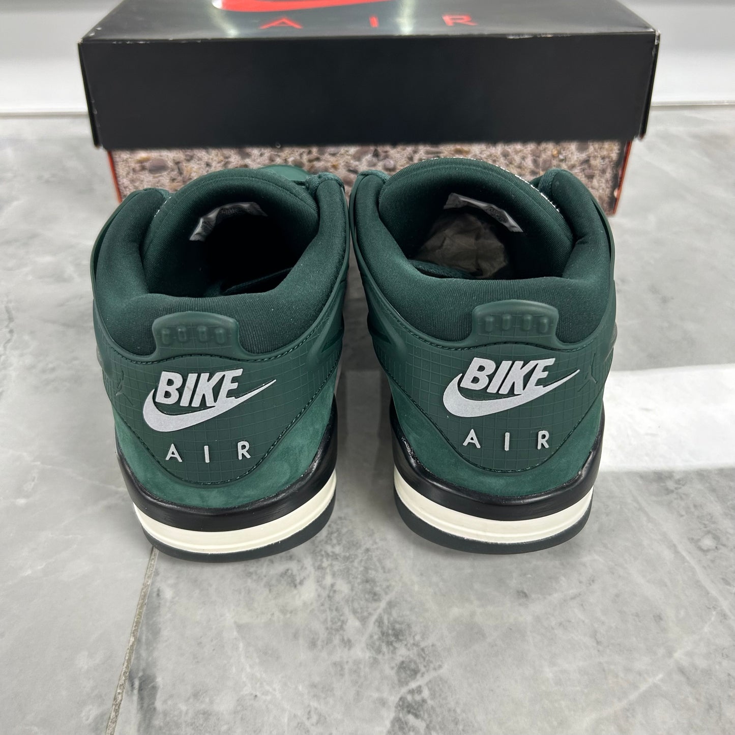 Jordan 4 RM SP Nigel Sylvester Grandma's Driveway Fence Green(USED)