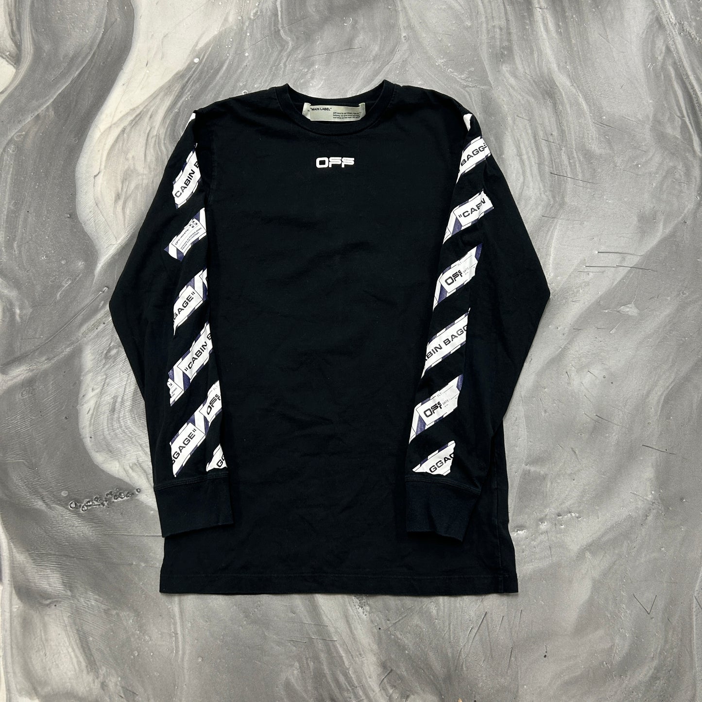 Off-White Cabon Baggage Longsleeve