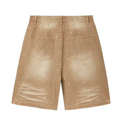 Vale Forever Sand Storm Jorts Tan