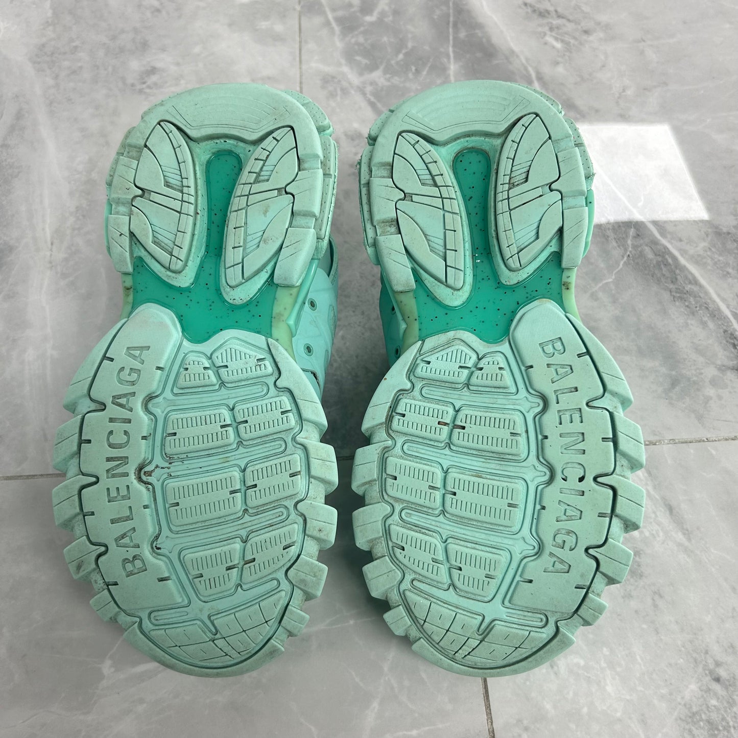 Balenciaga Track Recycled Green (USED NO BOX)