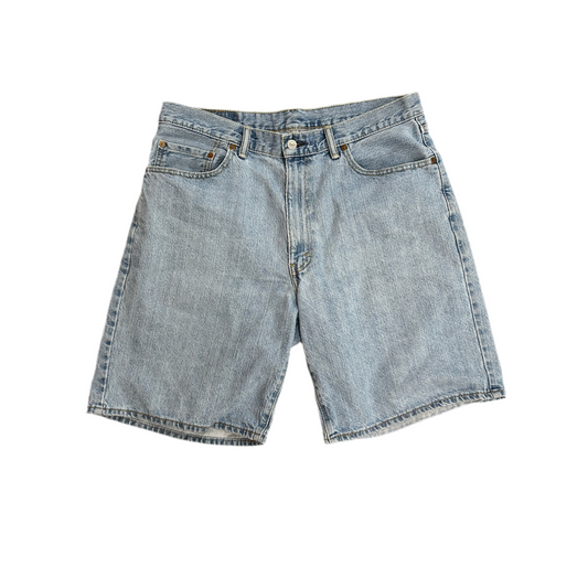 550 Blue Levi Jean Shorts