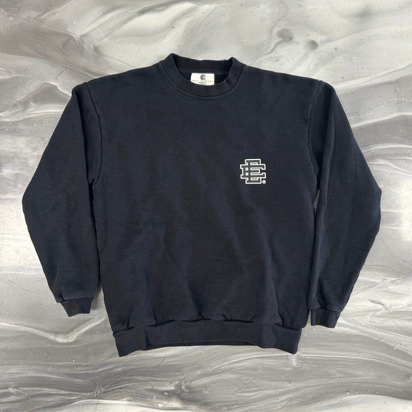 Eric Emanuel EE Crewneck Sweatshirt Black/Black