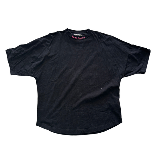 Palm Angels Hot Pink Spellout Tee