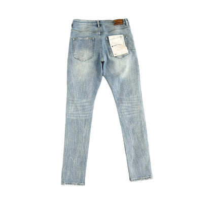 Purple P002 Jeans Distressed Light Wash