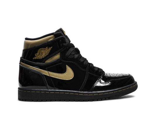 Jordan 1 Retro High OG Black Metallic Gold (USED NO BOX)