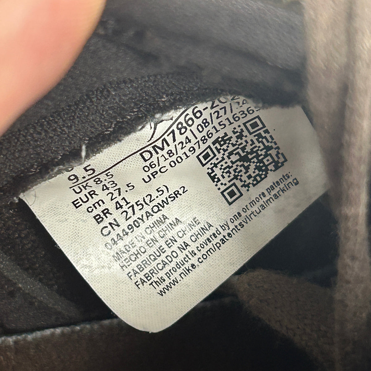 Jordan 1 Retro Low OG SP Travis Scott Velvet Brown (USED)