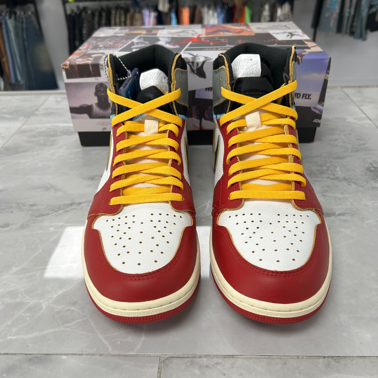 Jordan 1 Retro High OG SP
Union LA Chicago Shadow (USED)