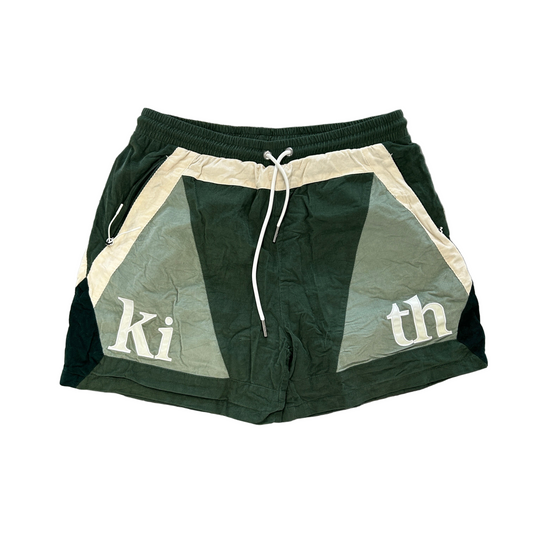 Kith Mixed Micro Cord Turbo Shorts Court