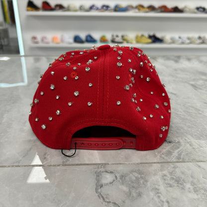 Retrovert Red Embelished NY Hat