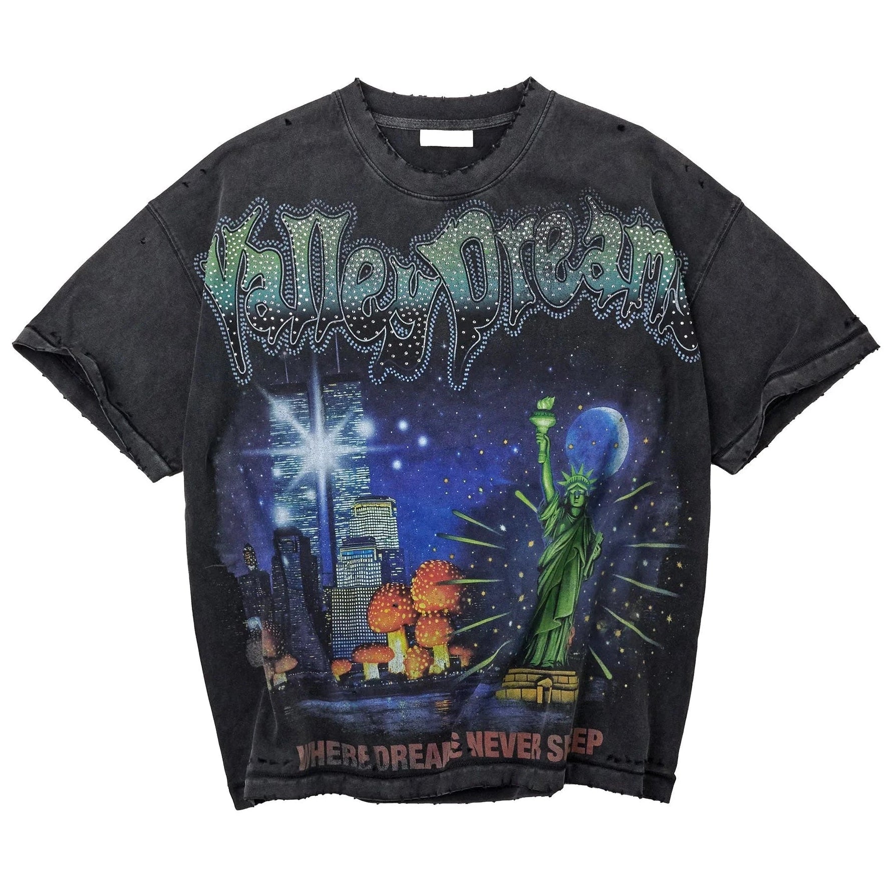 Vale Skyline Bling Tee front