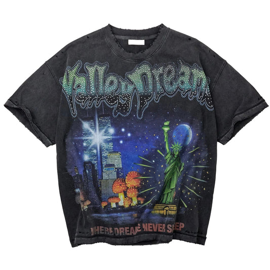 Vale Skyline Bling Tee front