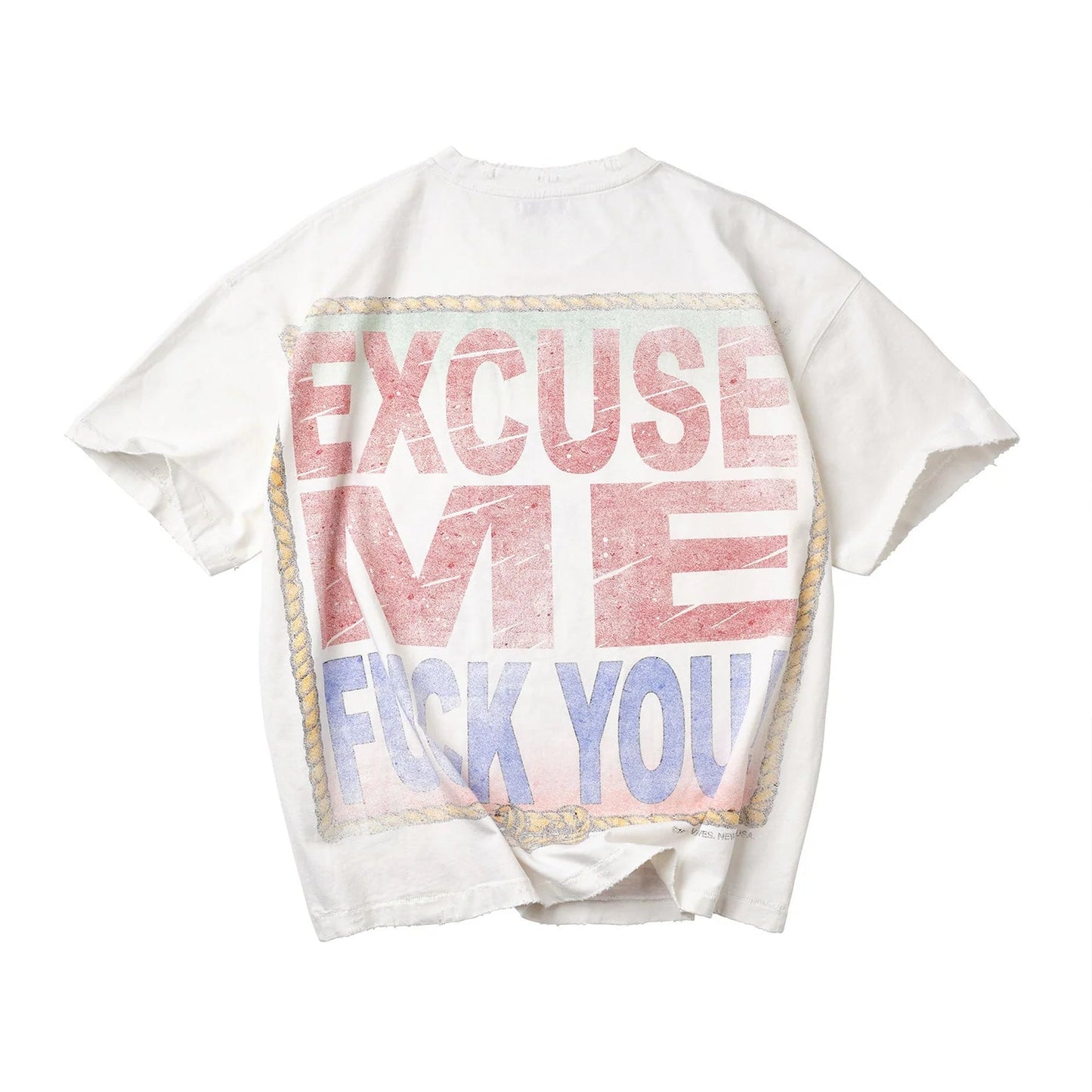 Vale Forever War Machine Tee White — back — Cold Shoulder Kicks Palm Beach