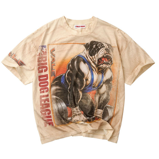 Vale Heavy Weight Tee Natural front