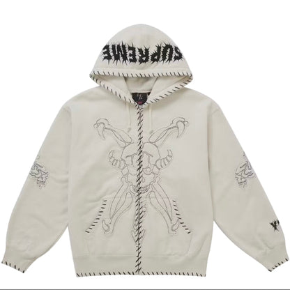 Supreme Y's by Yohji Yamamoto Zip Up Hooded Sweatshirt