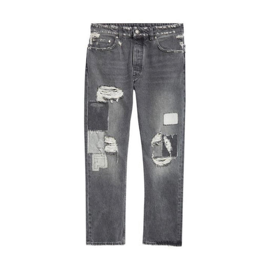 Palm Angels Destroyed Jeans Black/Off White