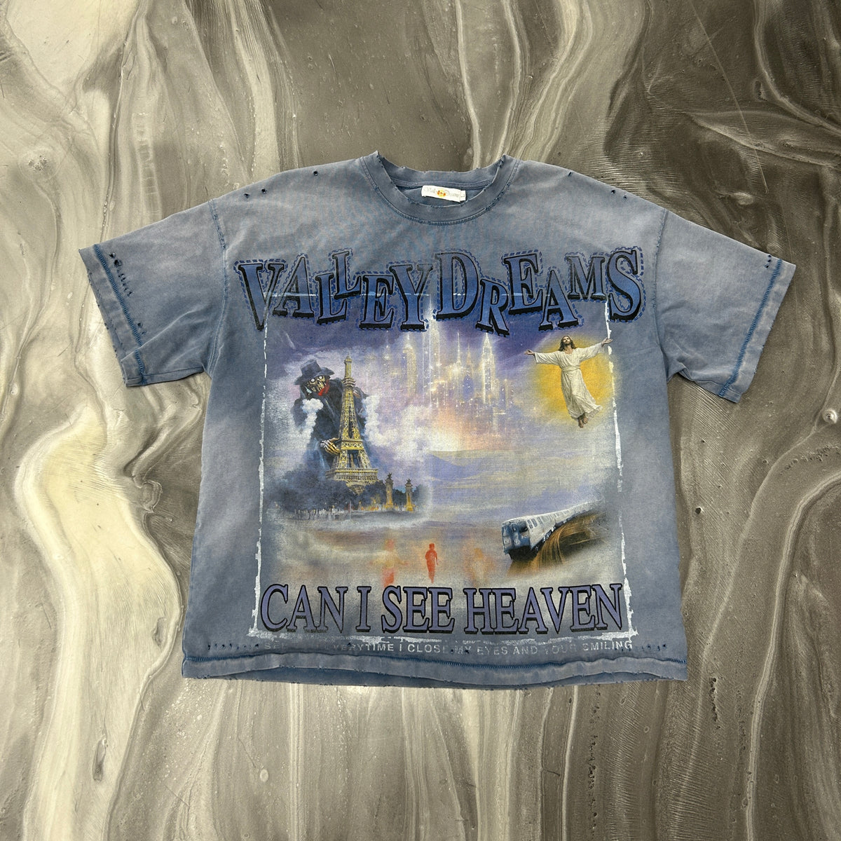 Vale Forever Can I See Haven Tee Blue