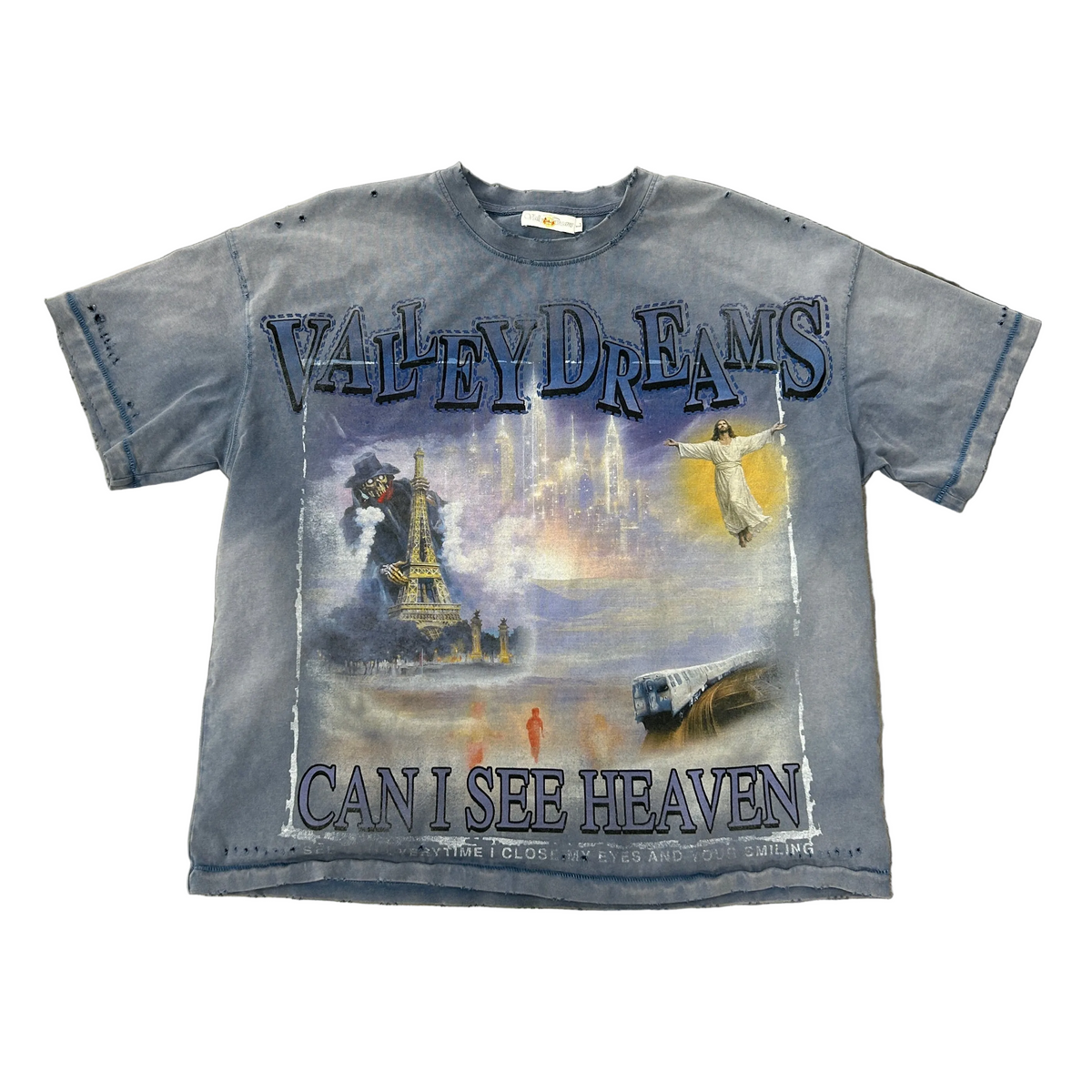 Vale Forever Can I See Haven Tee Blue