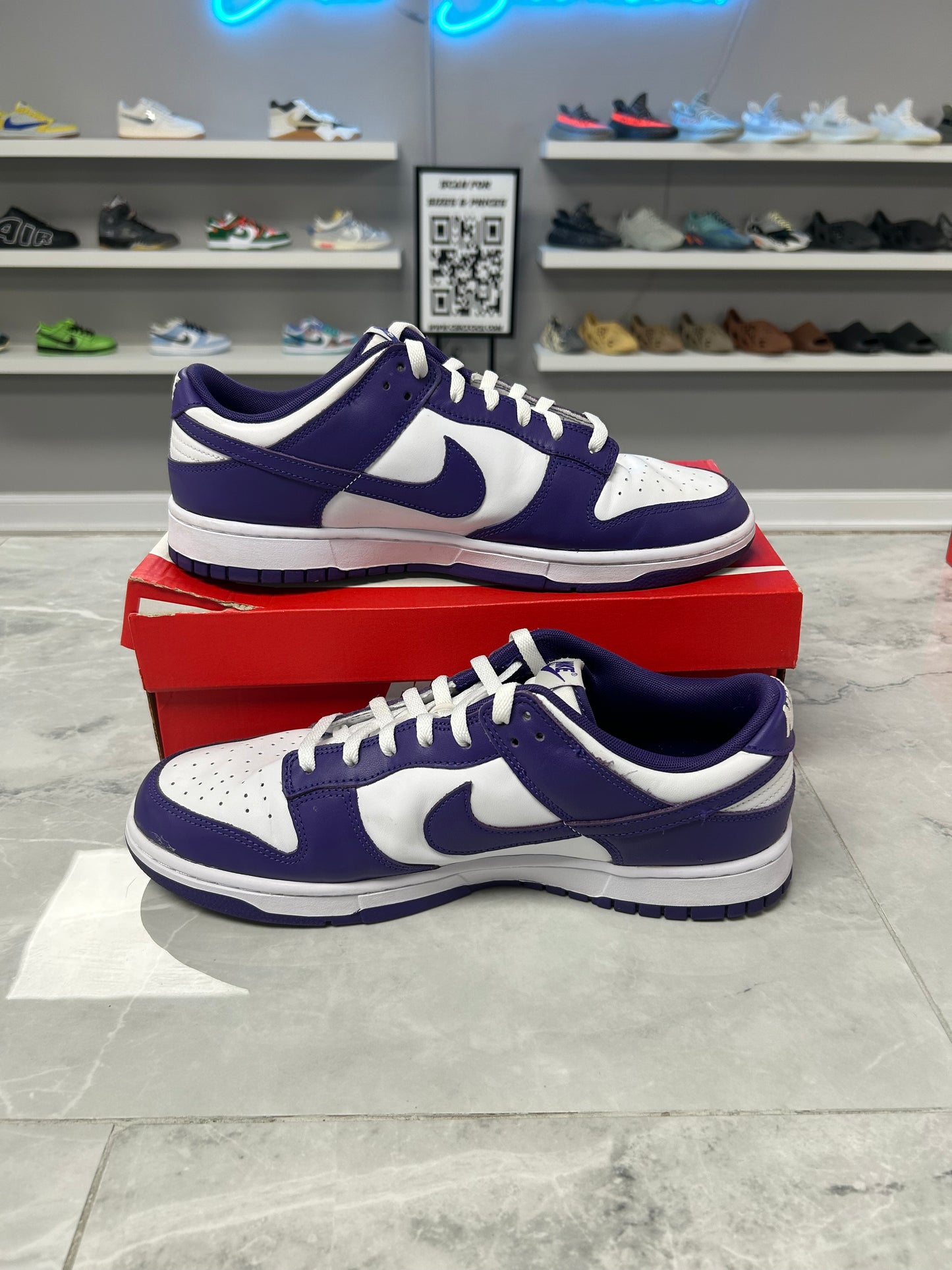 Nike Dunk Low Championship Court Purple (USED)