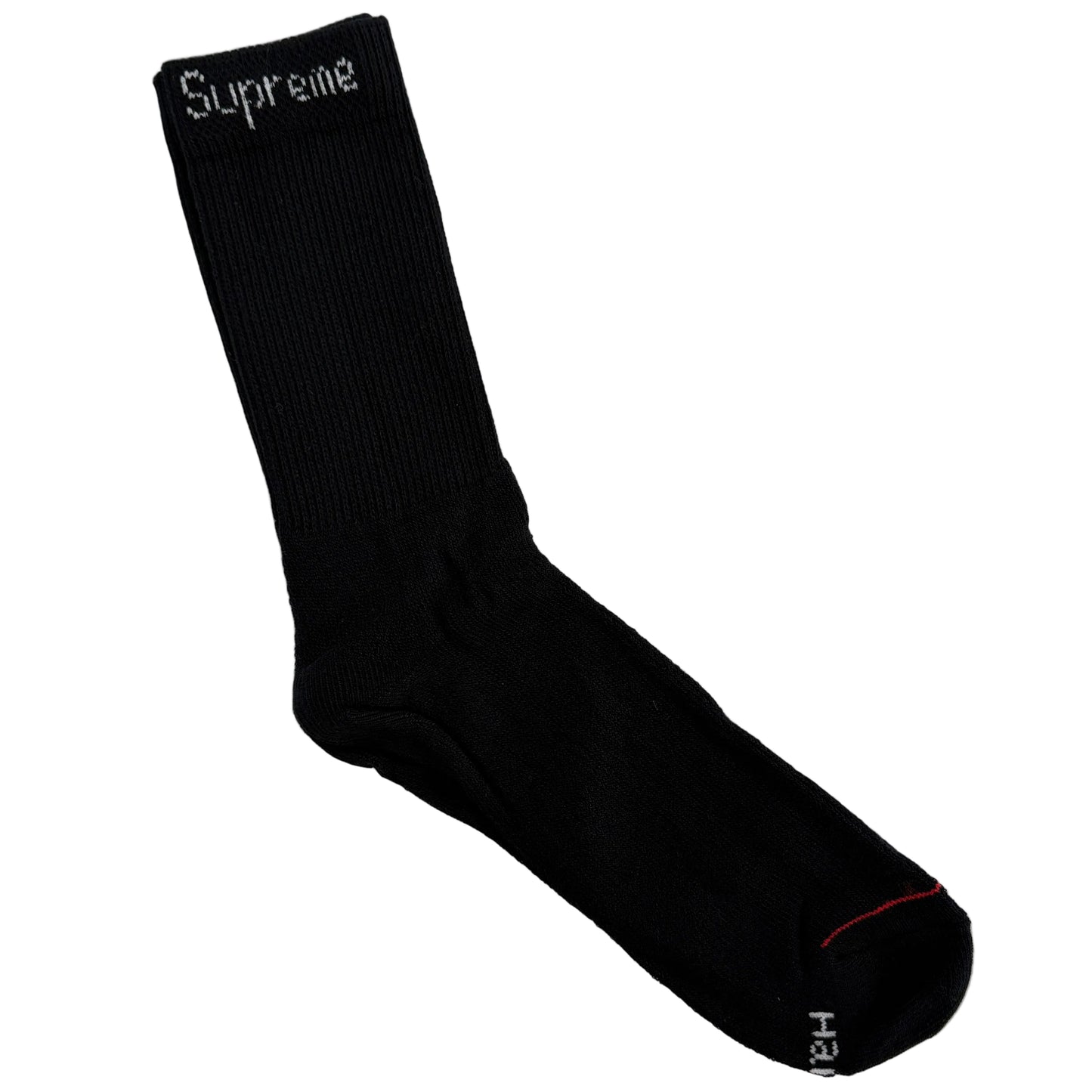 Supreme Socks Black - 1 Pair