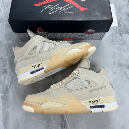 Jordan 4 Retro Off-White Sail (USED)