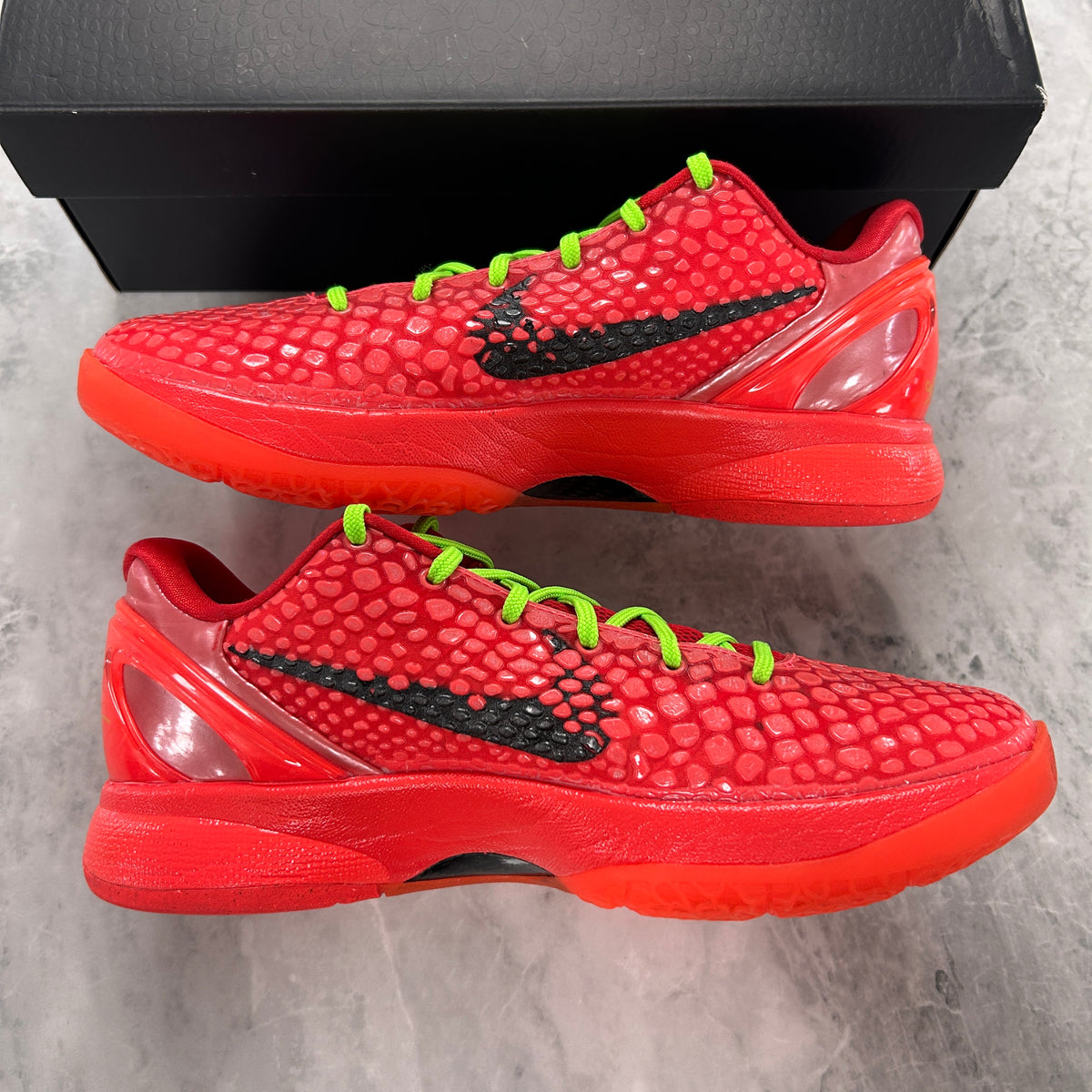 (SZ 8.5M)(USED) Nike Kobe 6 Protro Reverse Grinch