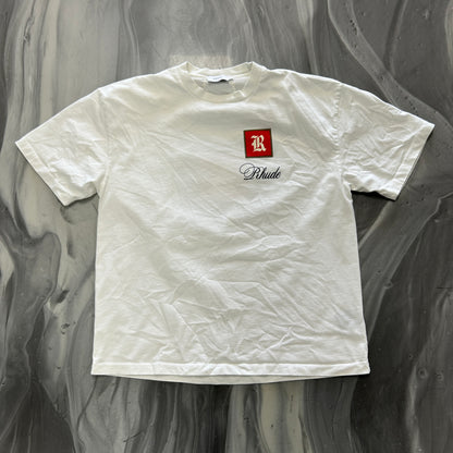 Rhude Monaco Tee Vintage White