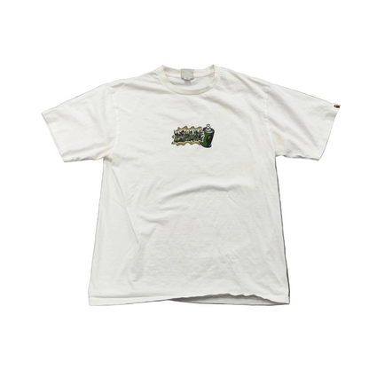 Bape Spray Can Tee White