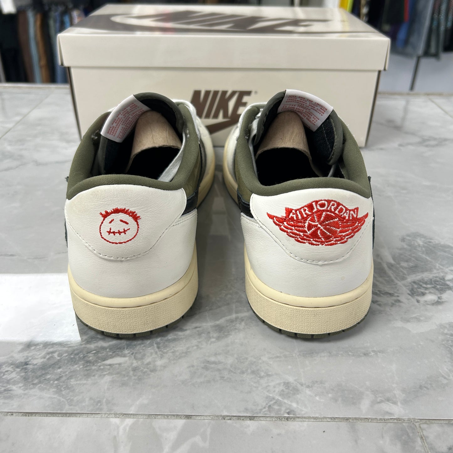 Jordan 1 Retro Low OG SP Travis Scott Medium Olive (USED)