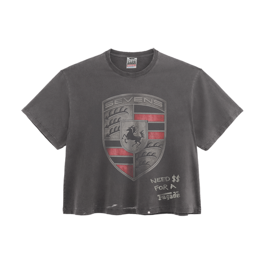Triple Sevens Need $ Tee Vintage Washed Black