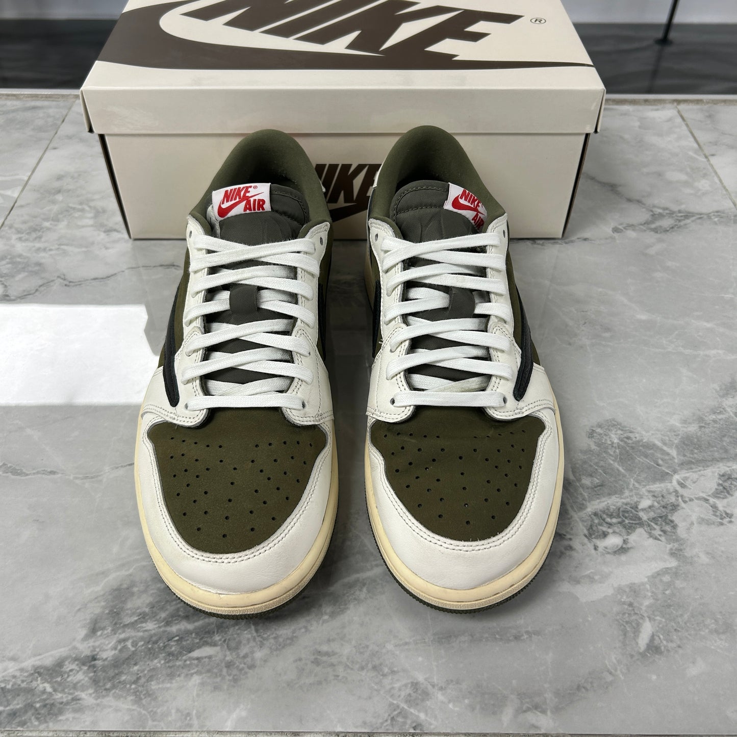 Jordan 1 Retro Low OG SP Travis Scott Medium Olive (USED)