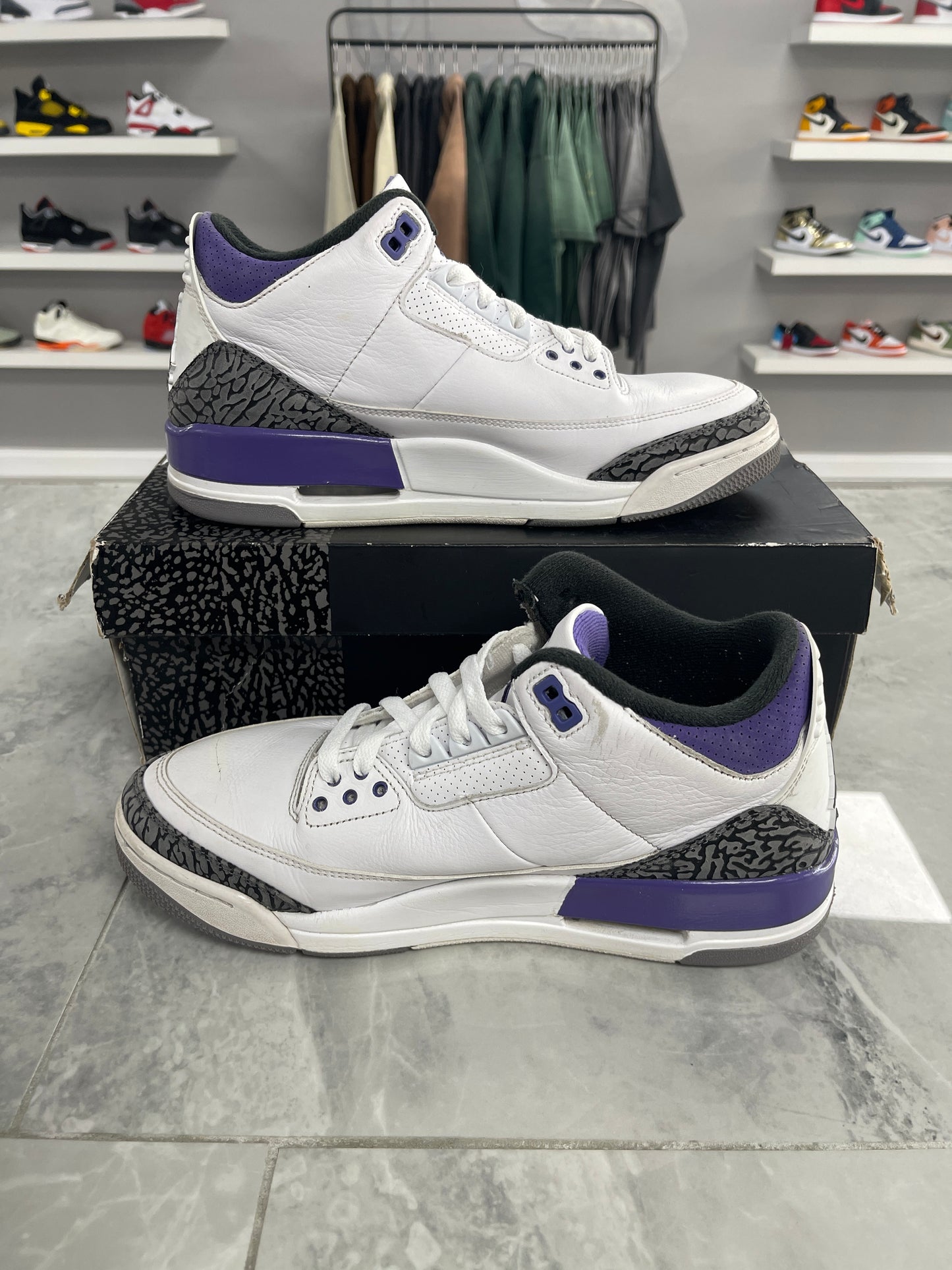 Jordan 3 Retro Dark Iris (USED)