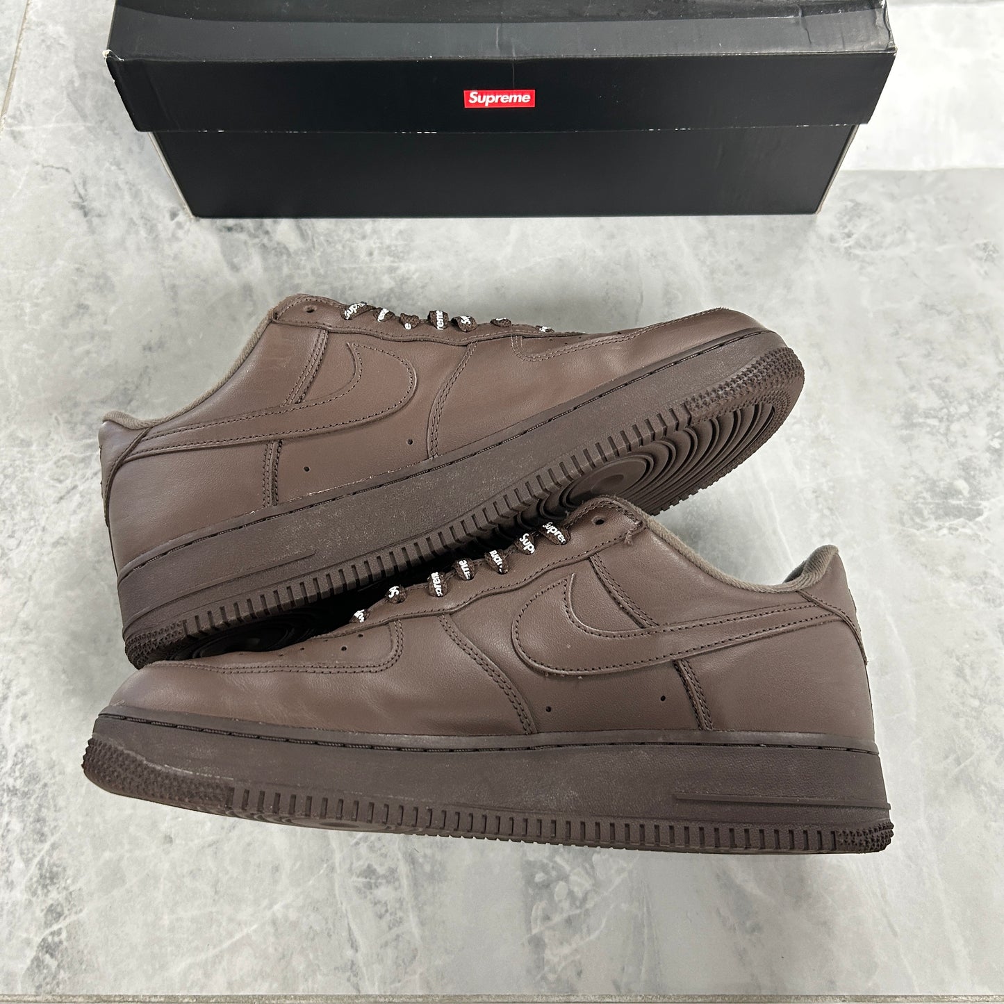 Nike Air Force 1 Low Supreme Brown (USED)