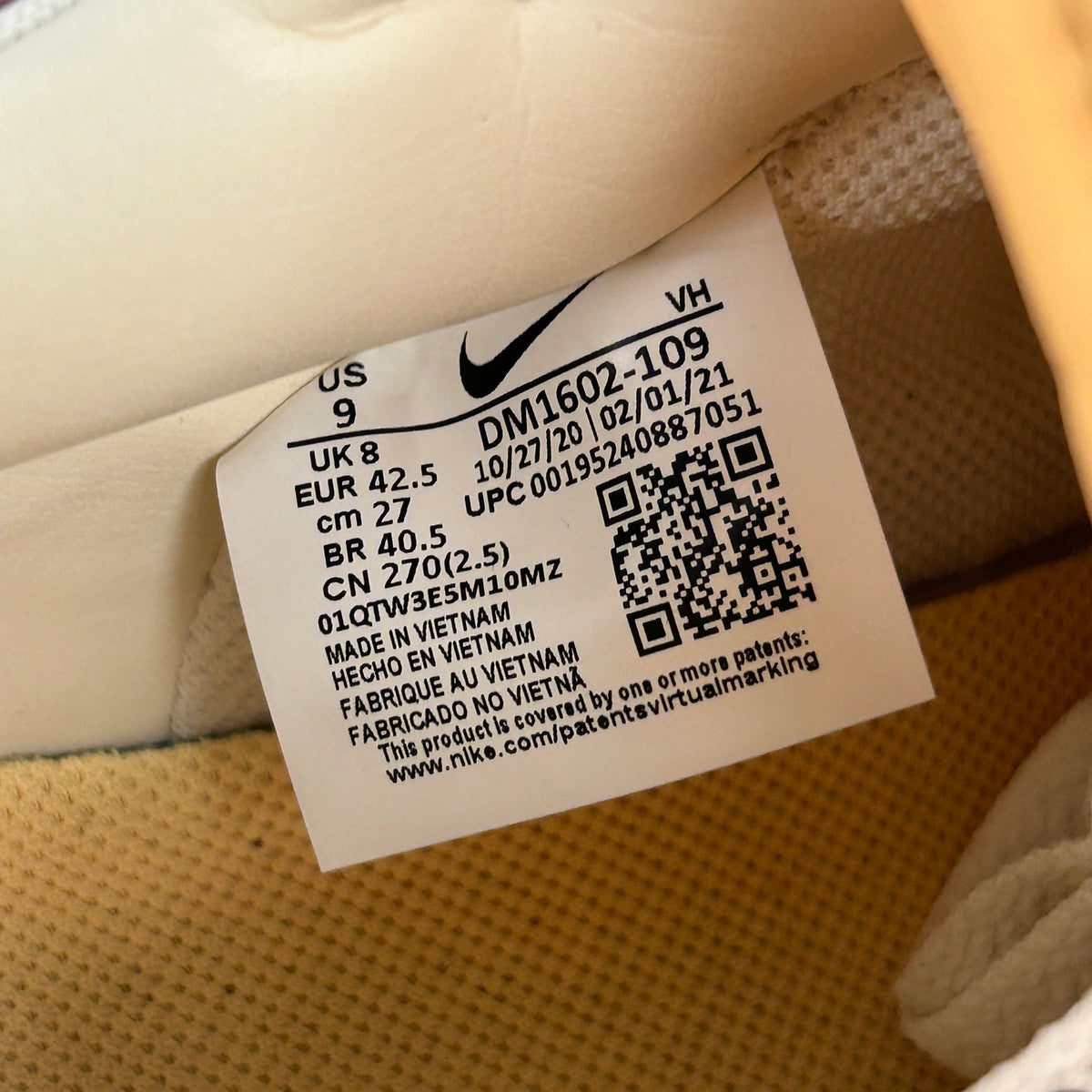 Nike Dunk Low Off-White Lot 9 - view 7