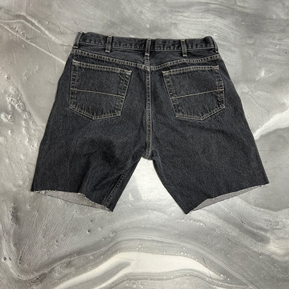 Black Vintage Jean Cut Jorts