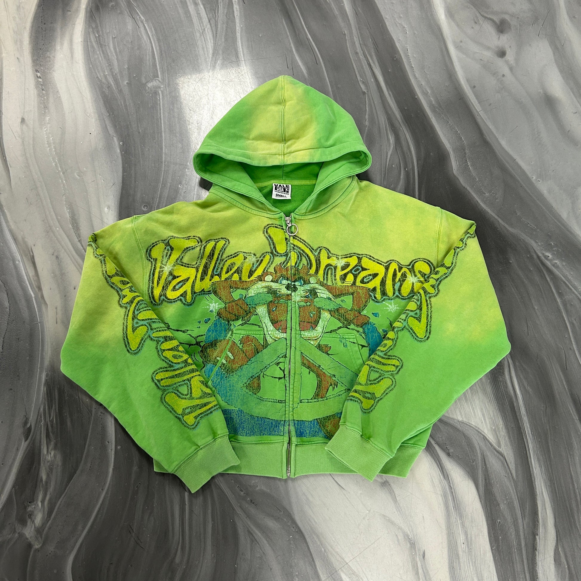 Vale Forever Taz Lime Zip Up - view 2