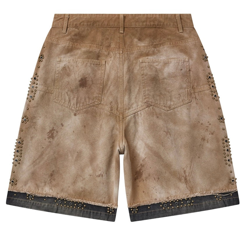 Vale Cream Double Shorts