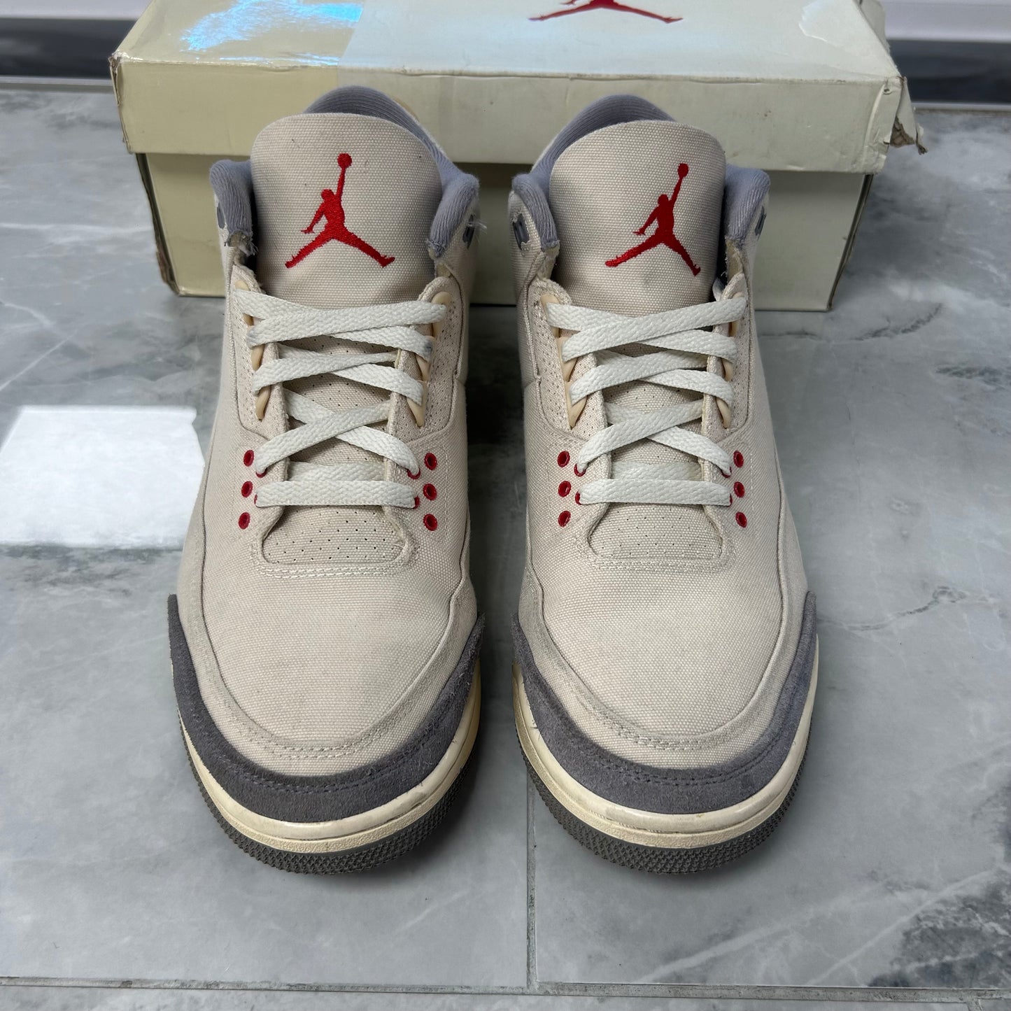 Jordan 3 Retro Muslin (USED)