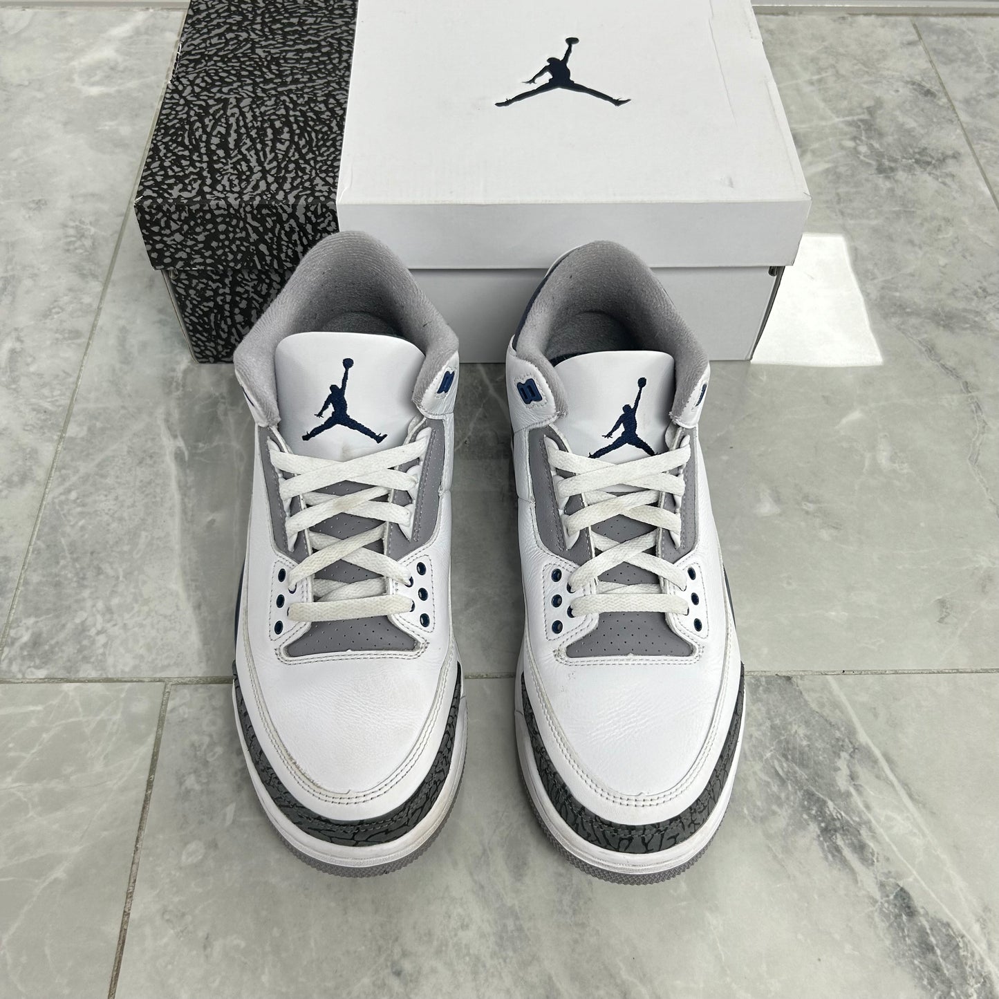 Jordan 3 Retro Midnight Navy (USED)