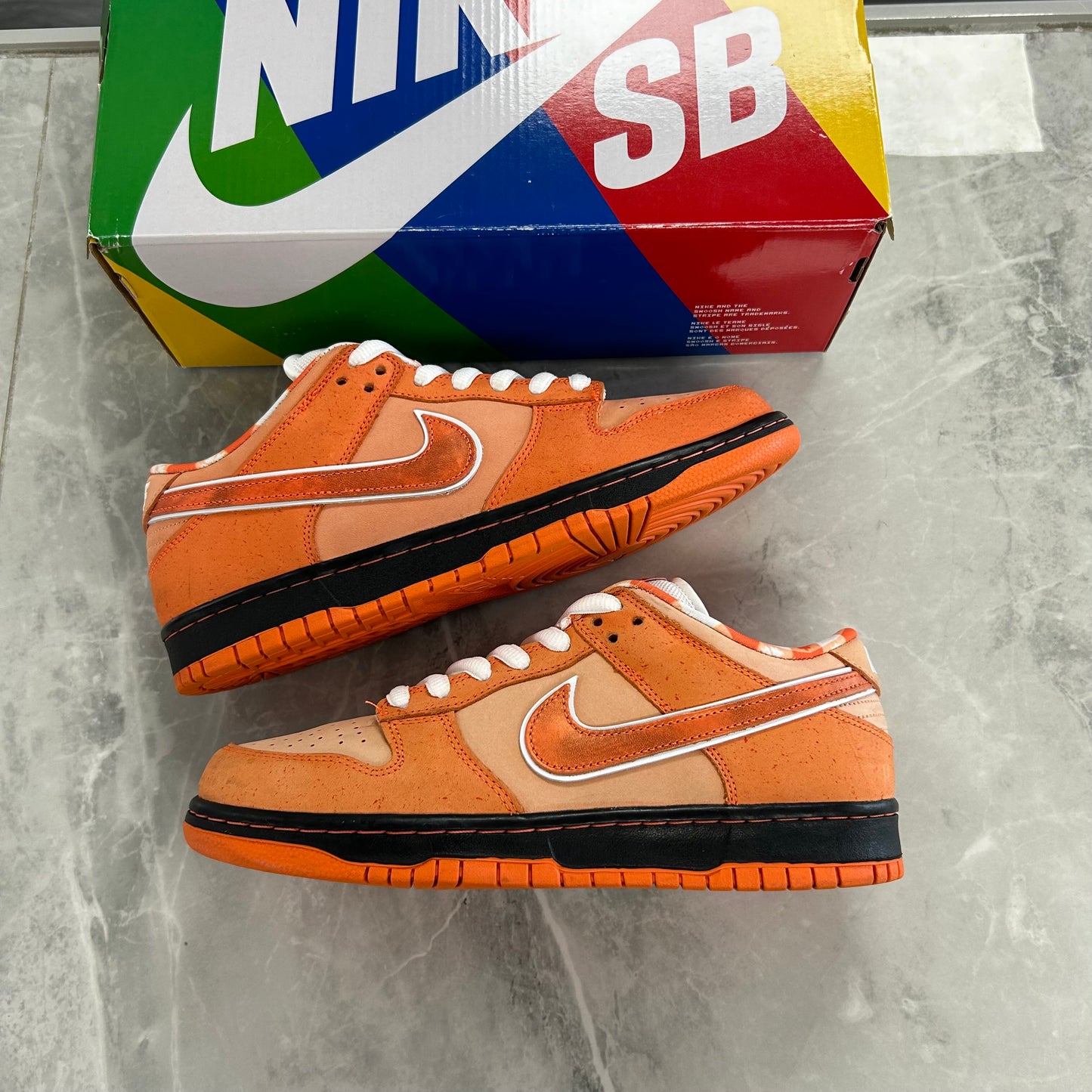Nike SB Dunk Low Concepts Orange Lobster (USED)