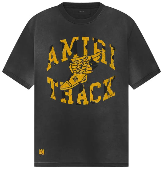 Amiri Track T-Shirt Faded
Black