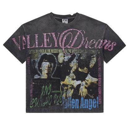 Vale Forever Fallen Bling Tee Black