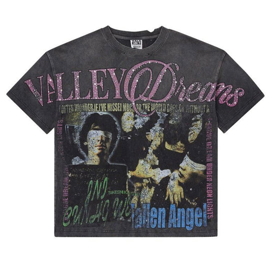 Vale Forever Fallen Bling Tee Black