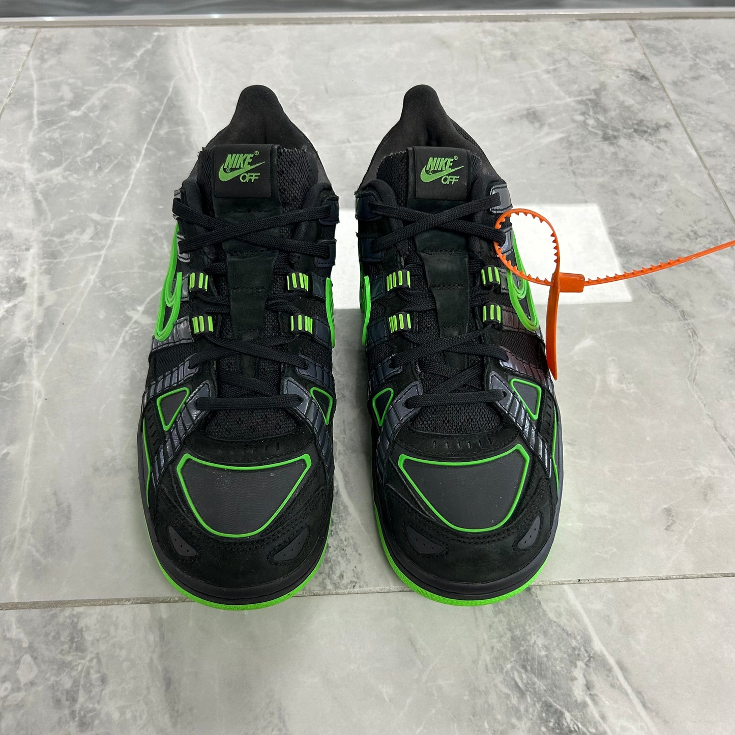 Nike Air Rubber Dunk Off-White Green Strike (Used)(No Box)