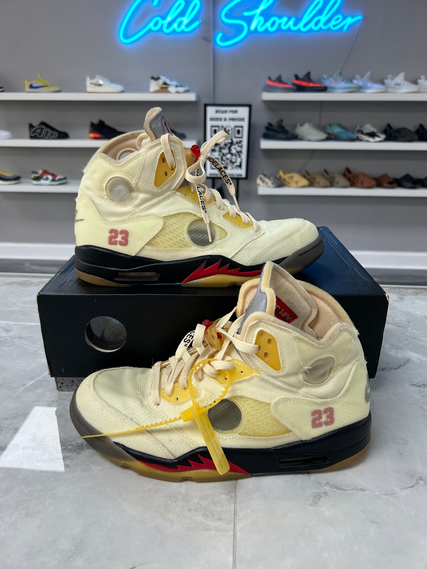 Jordan 5 Retro Off-White Sail (Used)